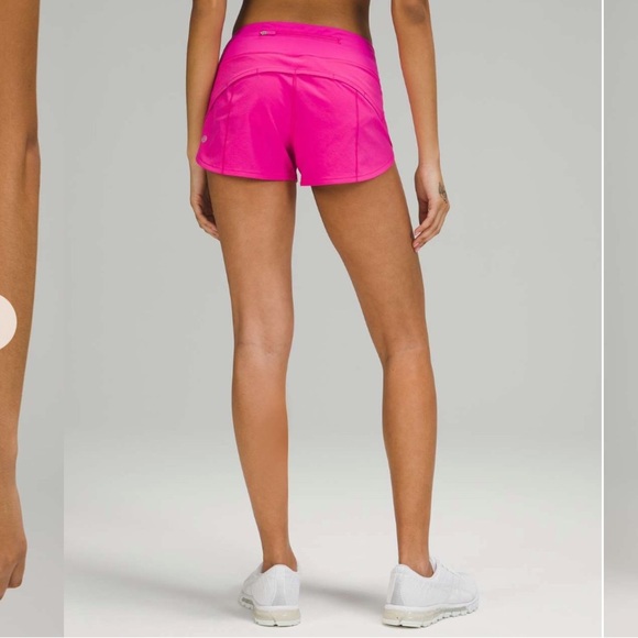 NWT Lululemon Speed Up Low-Rise Short 2.5" Sonic Pink Size 10 - Picture 1 of 7